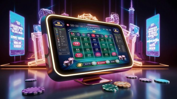 Antarmuka meja blackjack Live Dealer
